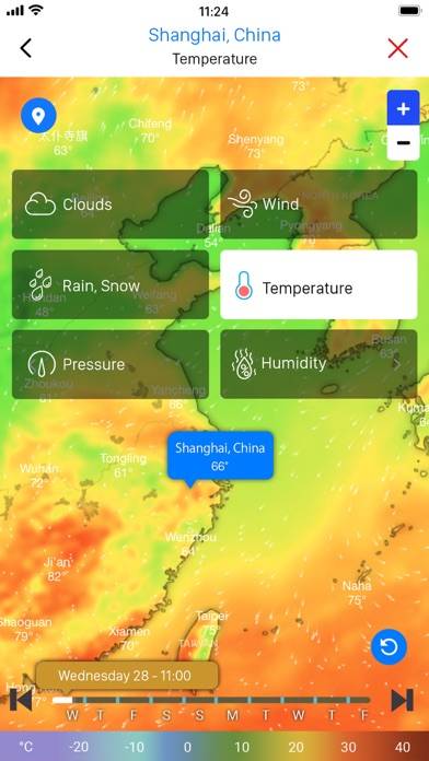 Weather forecast & NOAA Radar Скриншот приложения #5