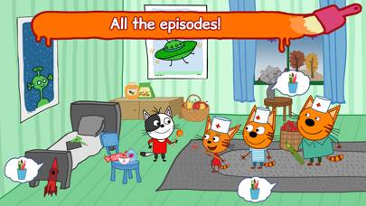Kid-E-Cats Coloring Book Games App screenshot #3