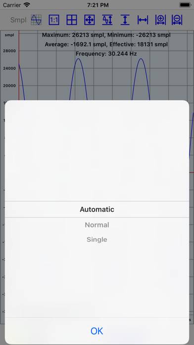 Mobile Oscilloscope App screenshot #6