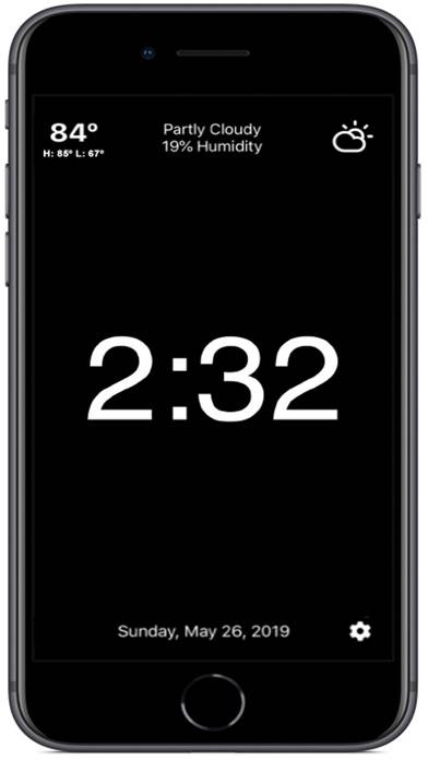 Clock Simplicity Скриншот приложения #1
