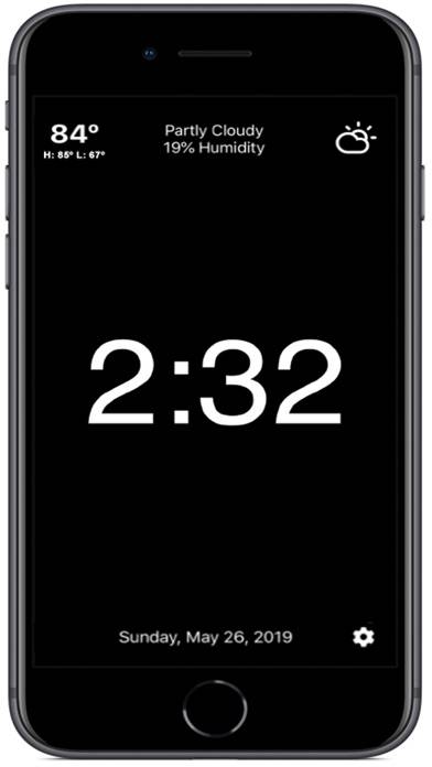 Clock Simplicity App screenshot #1