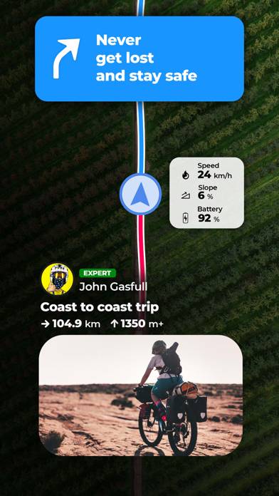 WHIP LIVE Moto, Bike, Trekking Schermata dell'app #2