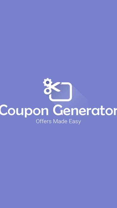 Coupon Generator PRO App-Screenshot #1