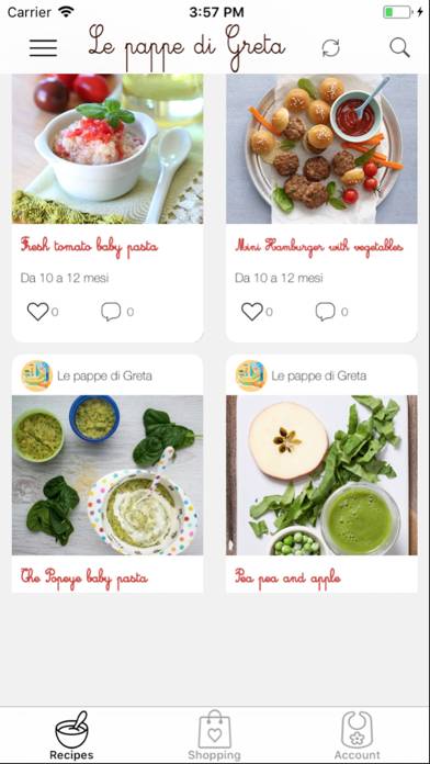 Greta's meals Schermata dell'app #2
