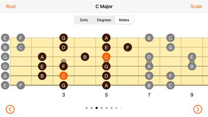 Fretboard captura de pantalla
