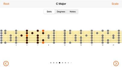 Fretboard Captura de pantalla de la aplicación