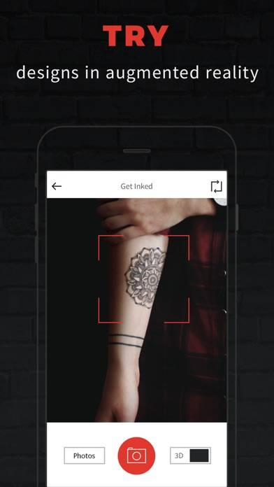 INKHUNTER PRO Tattoos try on Schermata dell'app #2