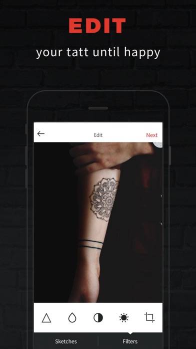 INKHUNTER PRO Tattoos try on Schermata dell'app #3