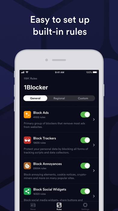 1Blocker App screenshot #3