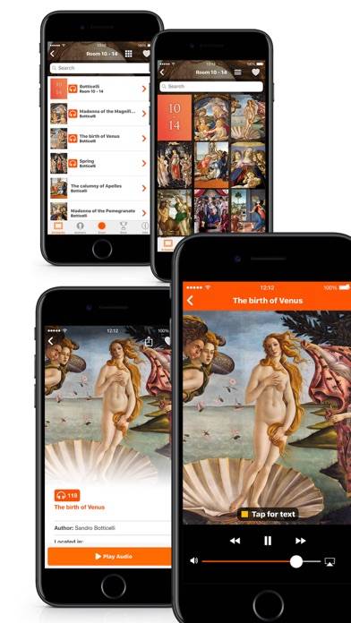 Uffizi Gallery audio guide App-Screenshot #2