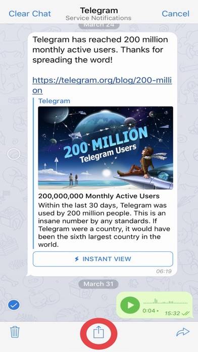 Telegram BOT App screenshot #1
