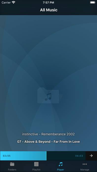 MusicFolder 2 Capture d'écran de l'application #3