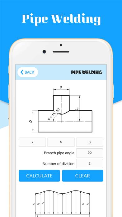 Pipe Welding Calculator App screenshot #3