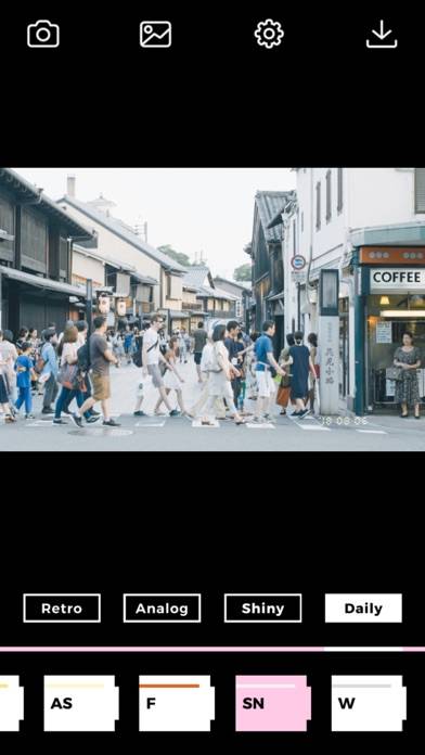 Filmlike Kyoto Captura de pantalla de la aplicación #2