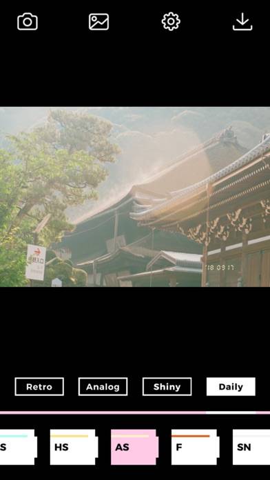 Filmlike Kyoto Captura de pantalla de la aplicación #5