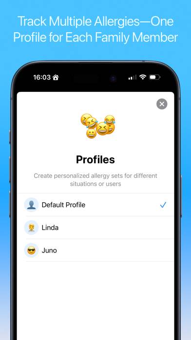 Allergy Translate Captura de pantalla de la aplicación