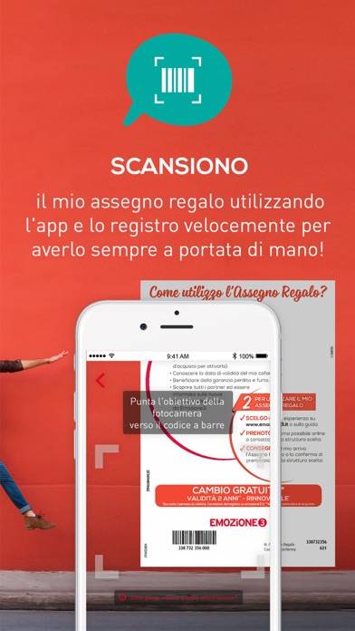 Emozione3 Schermata dell'app