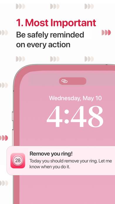 Contraceptive Ring Reminder plus Schermata dell'app #1