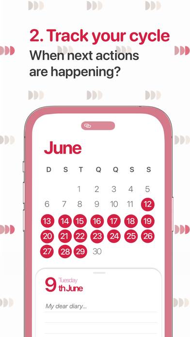 Contraceptive Ring Reminder plus Schermata dell'app #2