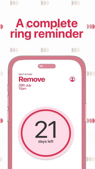 Contraceptive Ring Reminder plus Schermata dell'app #6