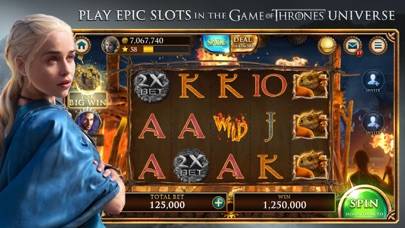 Game of Thrones Slots Casino Schermata dell'app #1