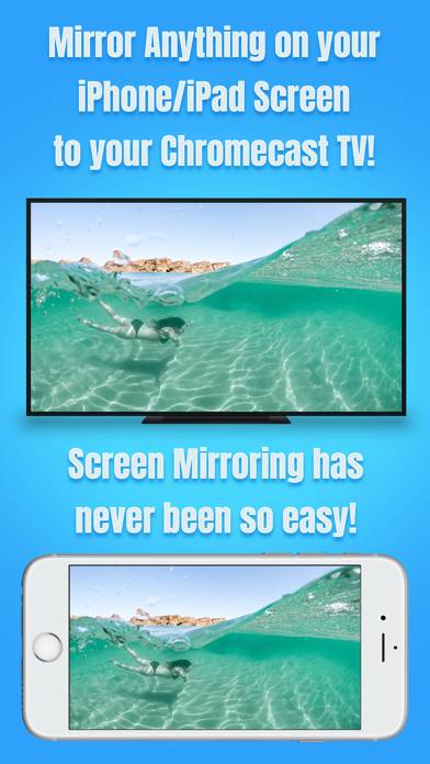 Air Mirror for Chromecast TV Schermata dell'app #1