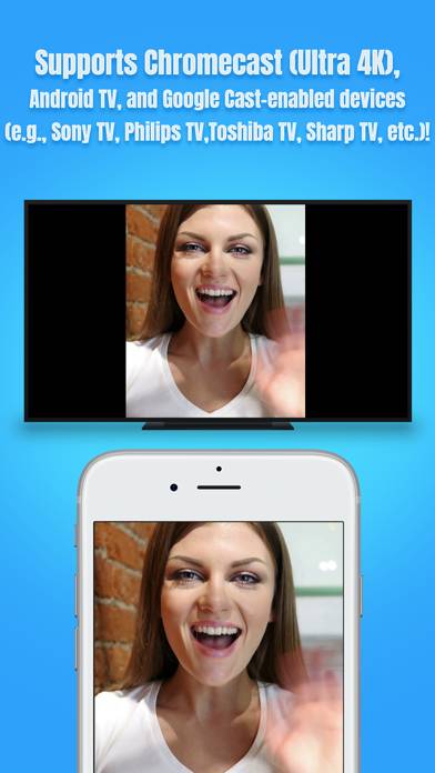 Air Mirror for Chromecast TV Captura de pantalla de la aplicación #2