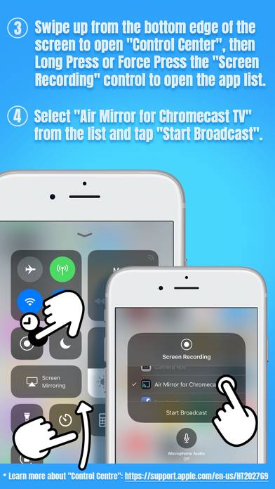 Air Mirror for Chromecast TV Capture d'écran de l'application #5