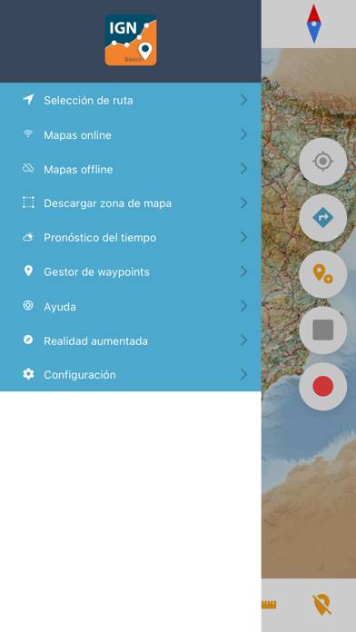 Mapas de España Básicos Captura de pantalla de la aplicación #2