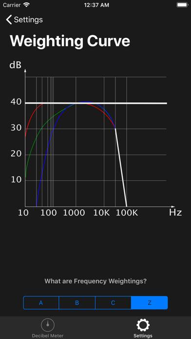 Decibel Meter(Sound Meter) Pro Schermata dell'app #3