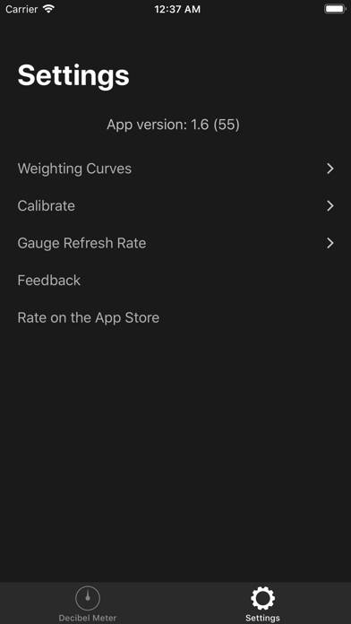 Decibel Meter(Sound Meter) Pro Schermata dell'app #5