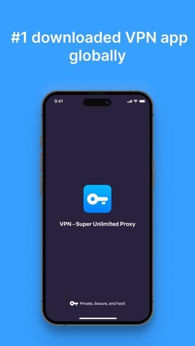 VPN Schermata dell'app