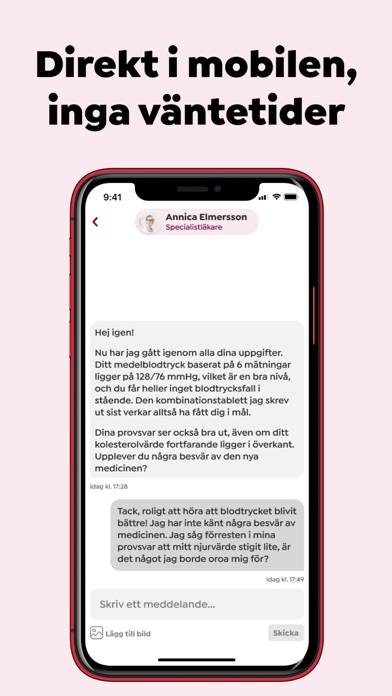 Blodtrycksdoktorn App skärmdump