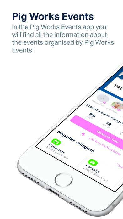 Pig Works Events App screenshot #1