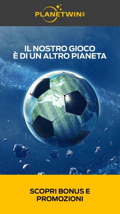 Planetwin365 Scommesse Online Schermata dell'app #1