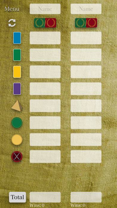 7W Duel: Score Table App screenshot #2
