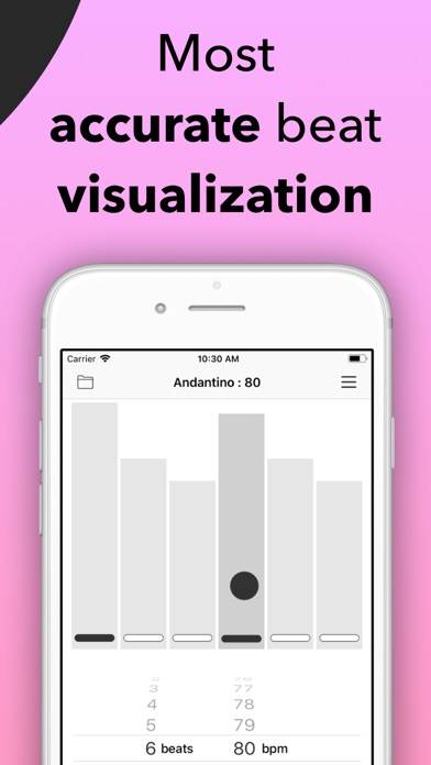 BounceMeter Captura de pantalla de la aplicación