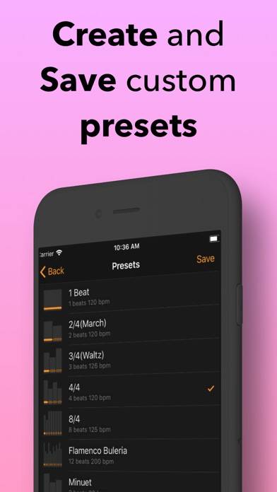 BounceMeter Captura de pantalla de la aplicación