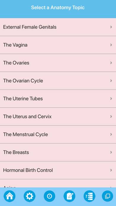 The Female Reproductive System App screenshot #5