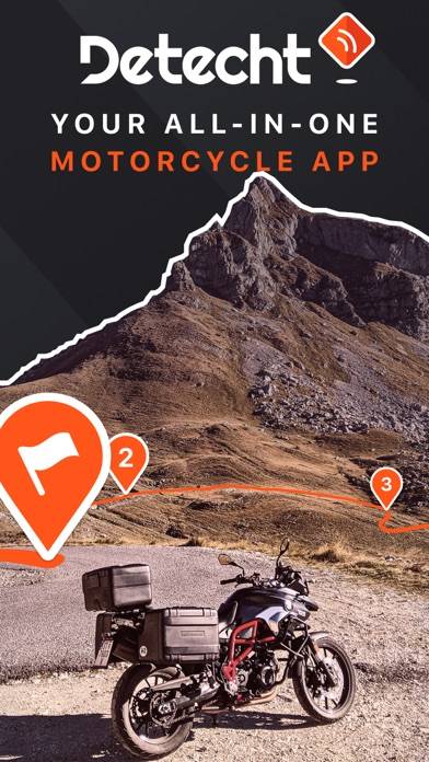 Detecht - Motorcycle App & GPS immagine dello schermo
