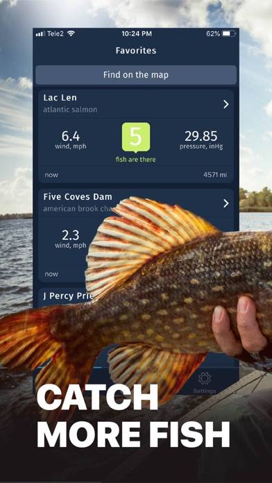 Best Fishing Times Ever App screenshot #1