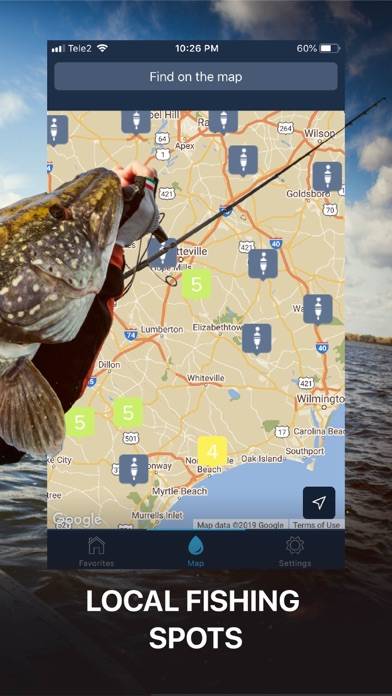 Best Fishing Times Ever Скриншот приложения #3