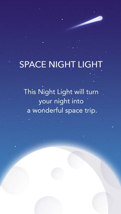 Space Night Light Capture d'écran de l'application #1