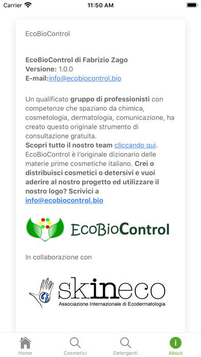 EcoBio Control Schermata dell'app #1