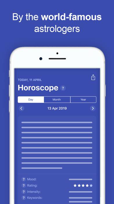 Hint: Horoscope & Astrology Captura de pantalla de la aplicación #3