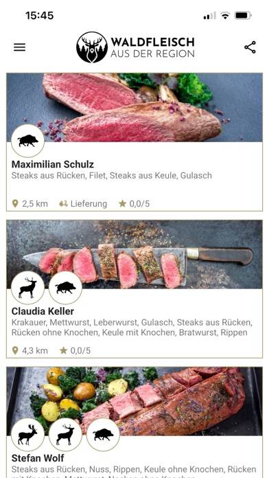 Waldfleisch Marktplatz App-Screenshot #2