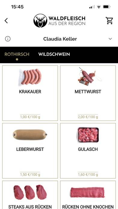 Waldfleisch Marktplatz App-Screenshot #3