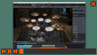 Drums For Superior Drummer 3 Captura de pantalla de la aplicación #3