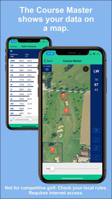 Golfer's Distance App screenshot #3