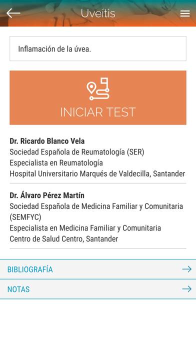 SER-SEMFYC. Autoinmunes Sistem Captura de pantalla de la aplicación